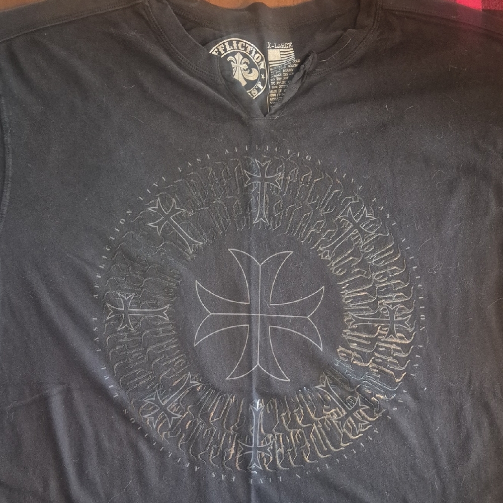 Affliction Black Graphic Tee